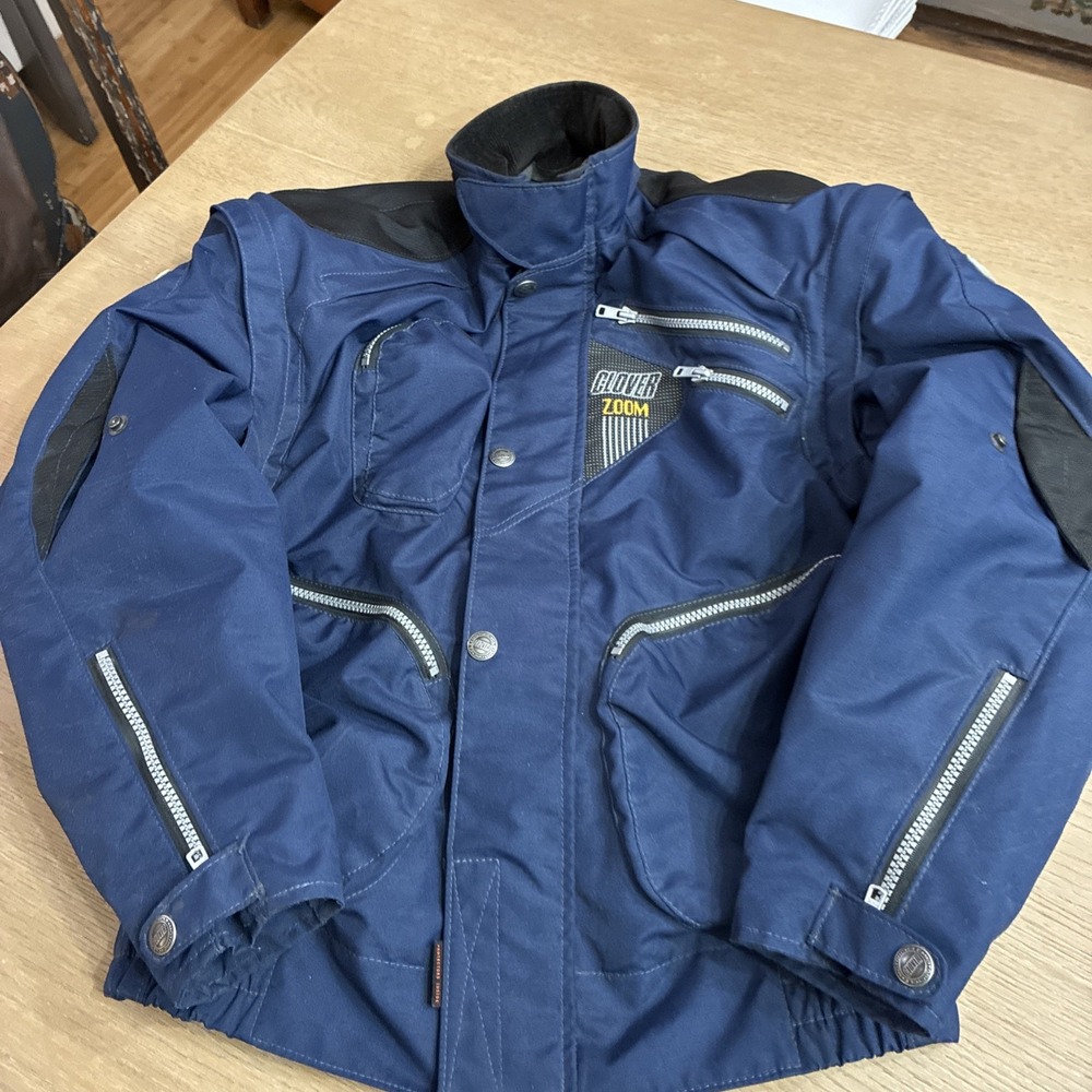 Clover Zoom Motorcycle Advanced Technical Jacket Sz Small Protection European